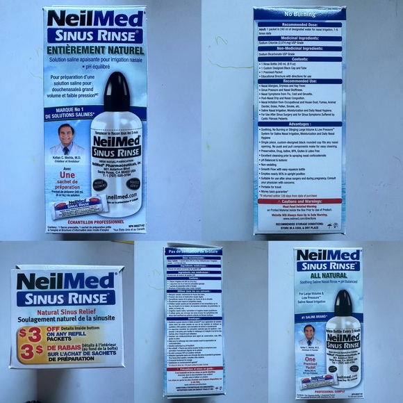 NeilMed | SINUS RINSE® | Natural Sinus Relief Soulagement naturel de la sinusite - Picture 2 of 7